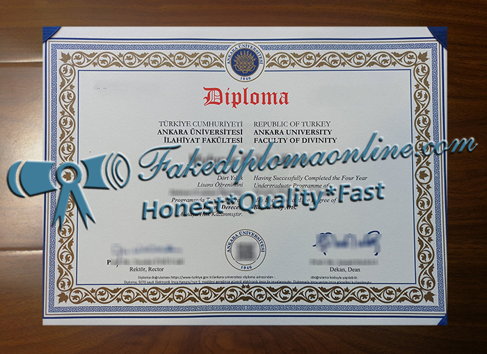 Ankara University degree