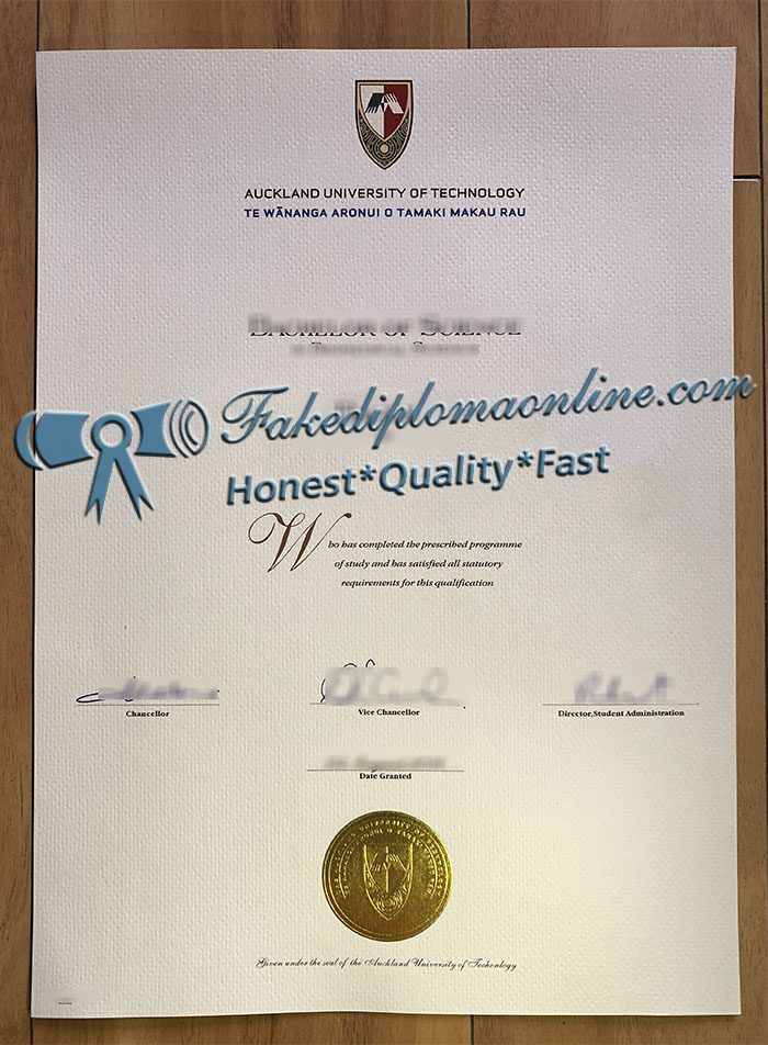 Auckland University of Technology diploma