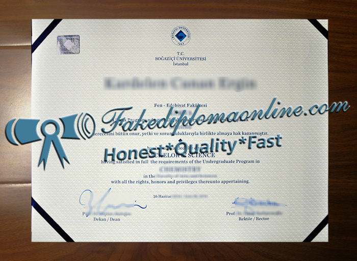 Boğaziçi Üniversitesi degree
