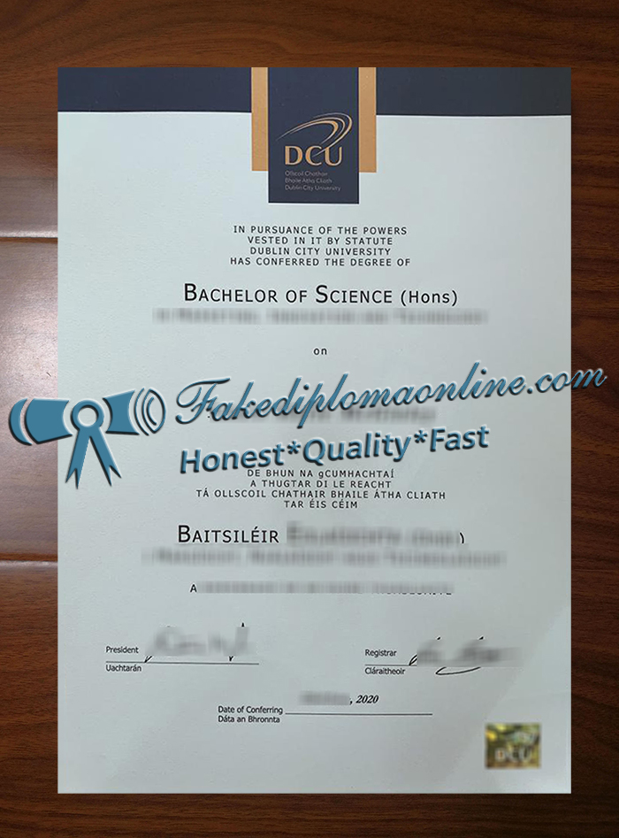 Dublin City University degree