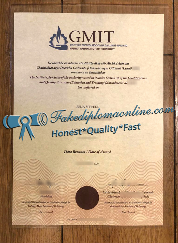 Galway-Mayo Institute of Technology diploma