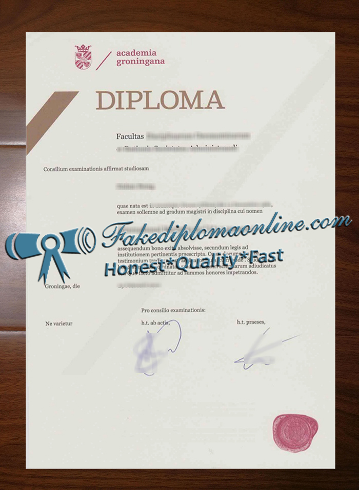 University of Groningen diploma