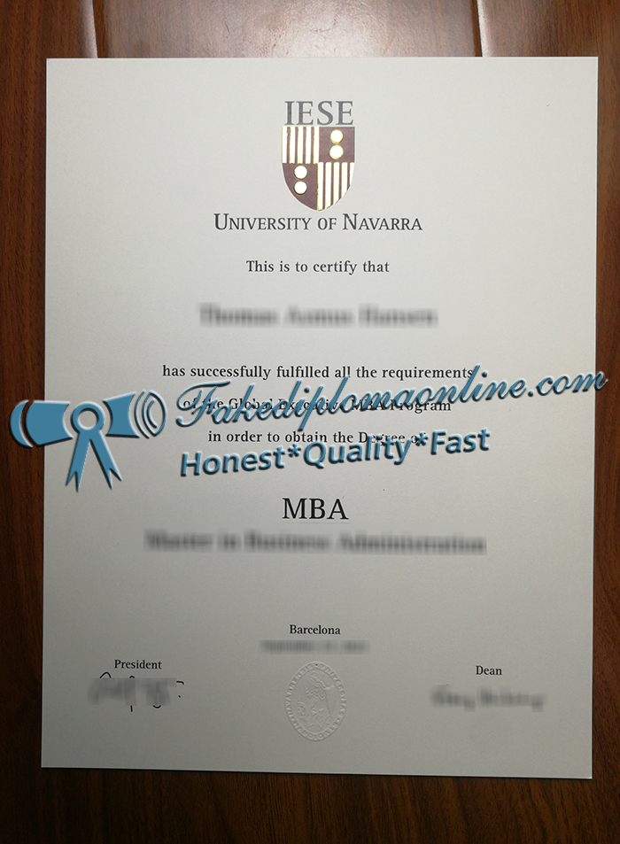 University of Navarra degree