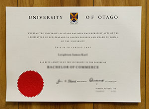 University of Otago diploma