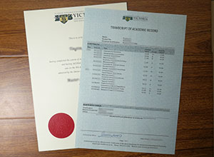 Victoria University of Wellington transcript