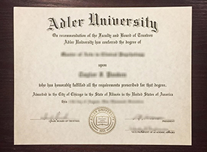 Adler University degree