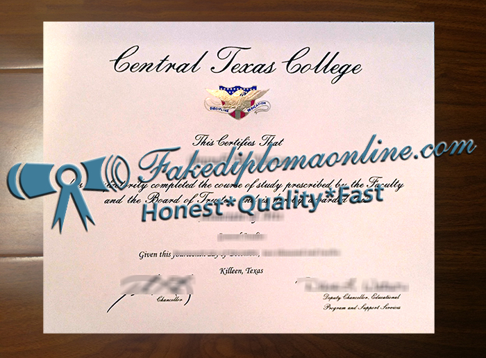 Central Texas College diploma