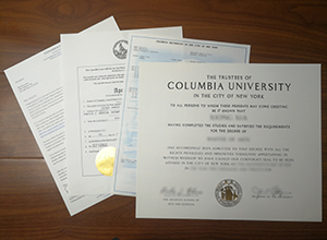 Columbia University transcript