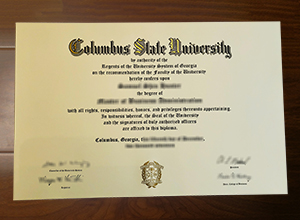 Columbus State University diploma