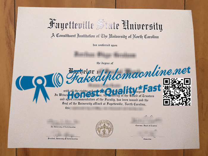 Fayetteville State University degree