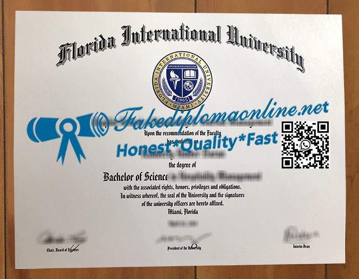 Florida International University degree
