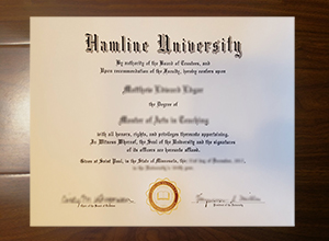 Hamline University degree