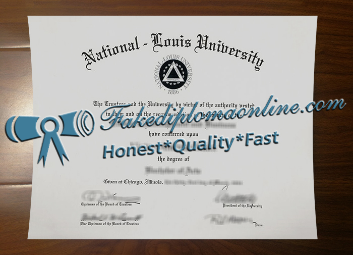 National Louis University diploma