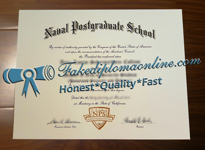 Naval Postgraduate School diploma
