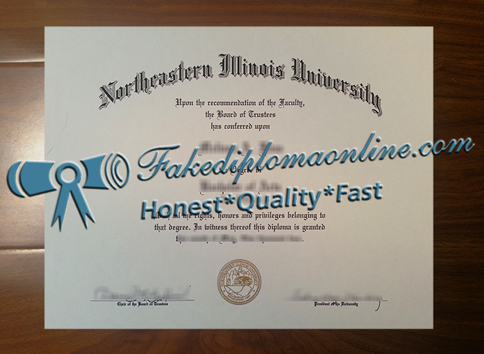Northeastern Illinois University diploma