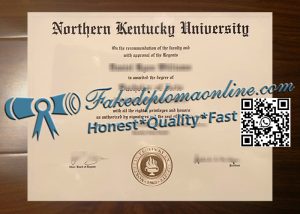 Northern Kentucky University diploma
