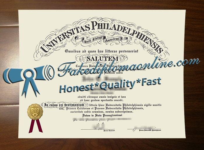 Philadelphia University diploma