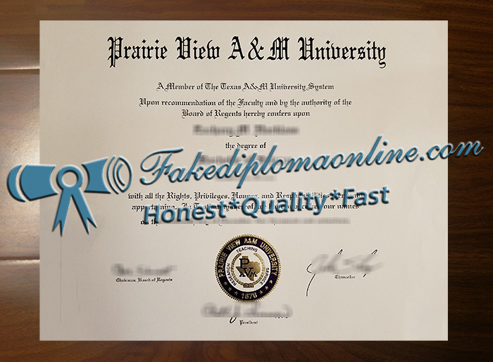 Prairie View A&M University degree