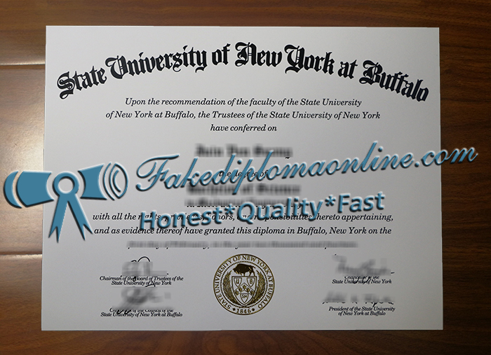 University at Buffalo diploma