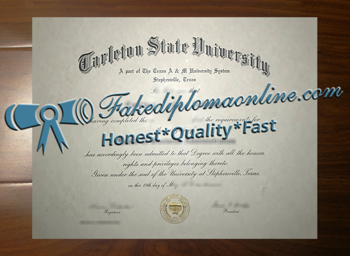 Tarleton State University degree