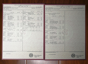 Texas A&M University transcript