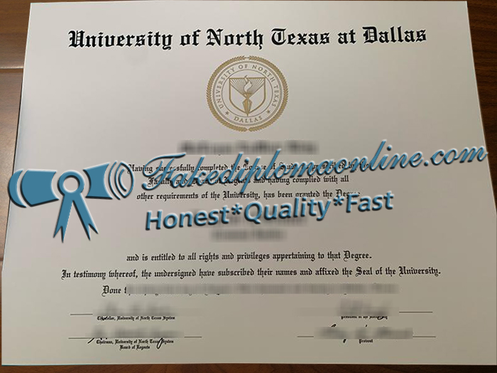 University of North Texas at Dallas degree