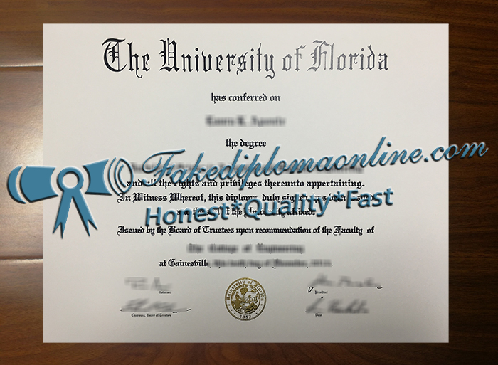 University of Florida diploma