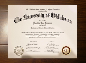 University of Oklahoma diploma