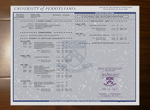 University of Pennsylvania transcript