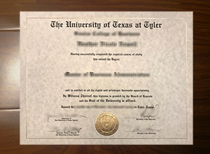 UT Tyler diploma