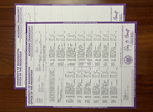 University of Washington transcript