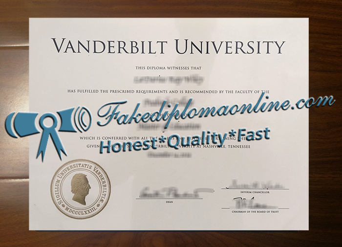 Vanderbilt University degree