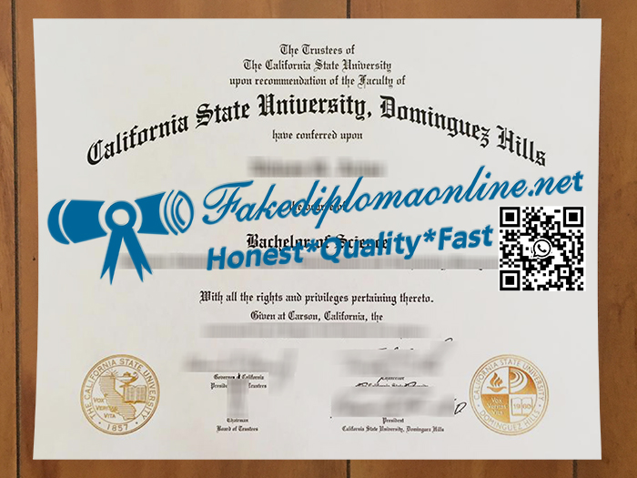 CSU Dominguez Hills diploma