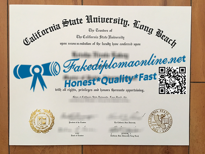 CSU Long Beach diploma