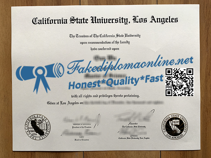 Cal State LA degree