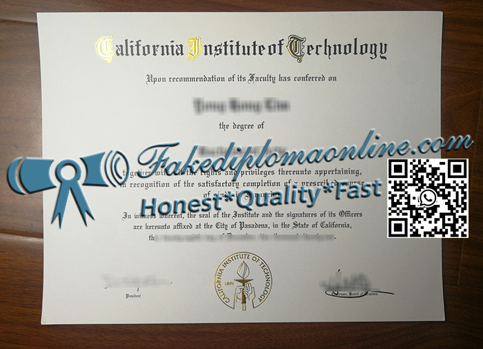 California Institute of Technology degree