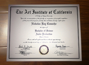 California Institute of the Arts degree