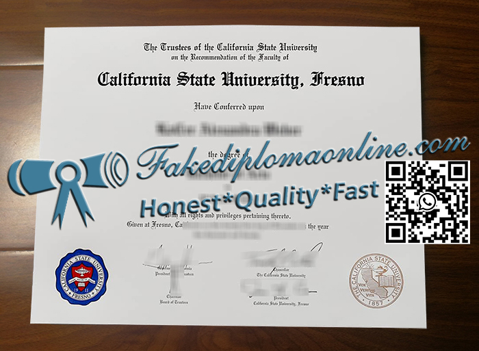 California State University Fresno degree