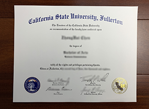 California State University Fullerton degree
