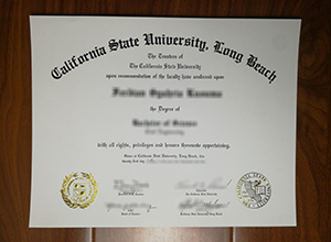 CSU Long Beach diploma