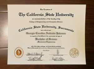 California State University Sacramento degree