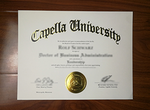 Capella University diploma