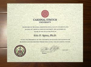 Cardinal Stritch University diploma