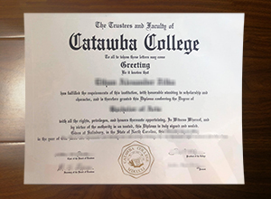 Catawba College degree