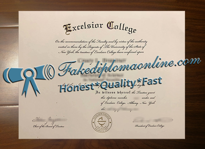 Excelsior College diploma