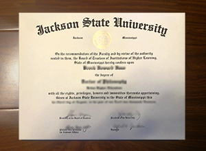 Jackson State University degree
