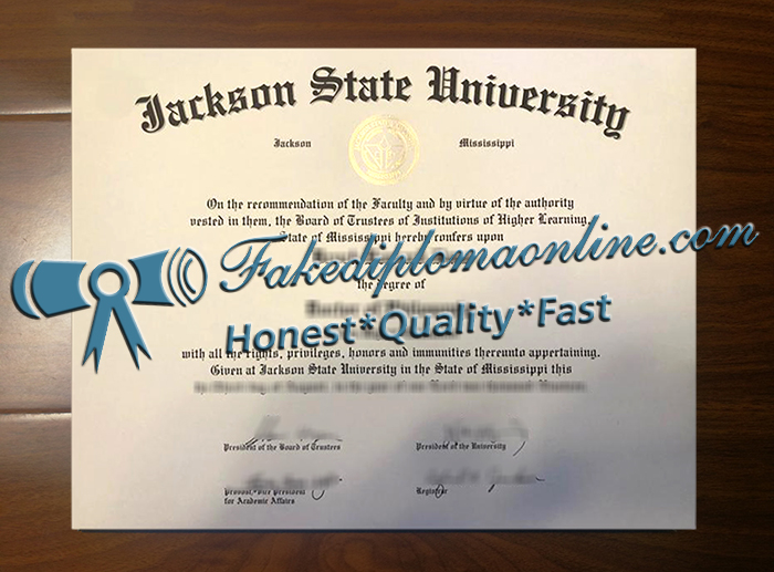Jackson State University degree