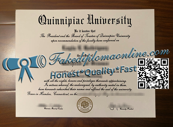 Quinnipiac University diploma