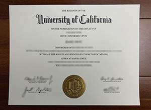 UC Santa Cruz diploma