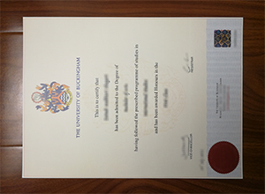 University of Buckingham degree